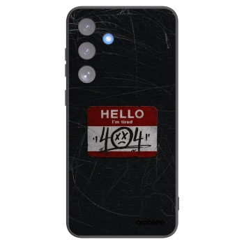 Picasee silikónový čierny obal pre Samsung Galaxy S25 FE 5G - HELLO 404