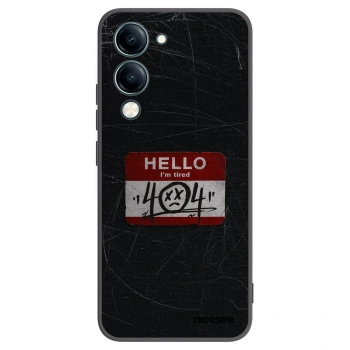 Picasee silikónový čierny obal pre Vivo Y29s 5G - HELLO 404