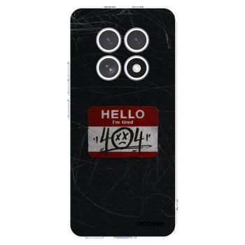Picasee silikónový prehľadný obal pre Xiaomi Redmi Note 15 - HELLO 404