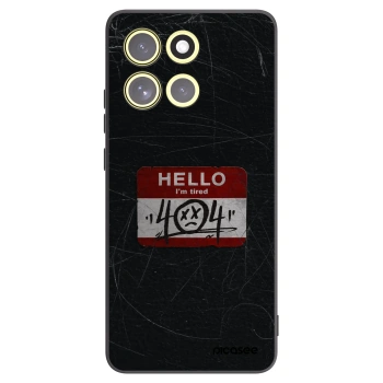 Picasee silikónový čierny obal pre Motorola Moto G86 Power 5G - HELLO 404