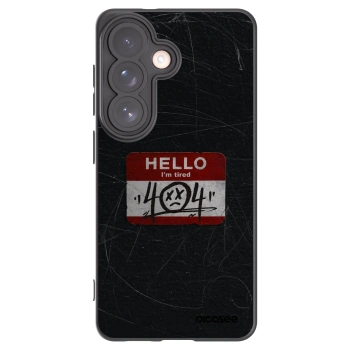 Picasee silikónový čierny obal pre Samsung Galaxy S26 - HELLO 404