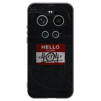 Picasee silikónový čierny obal pre Xiaomi 17 Ultra - HELLO 404