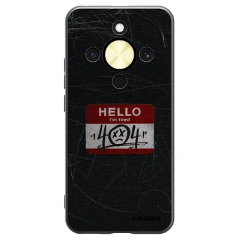 Picasee silikónový čierny obal pre Honor Magic8 Lite 5G - HELLO 404