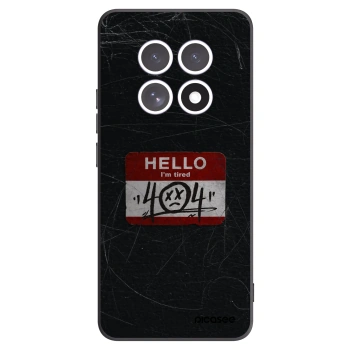 Picasee silikónový čierny obal pre Xiaomi Redmi Note 15 5G - HELLO 404