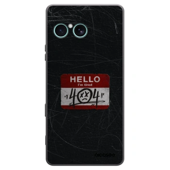 Picasee silikónový čierny obal pre Sony Xperia 10 VII - HELLO 404