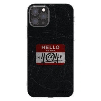 Picasee silikónový prehľadný obal pre Apple iPhone 11 Pro - HELLO 404