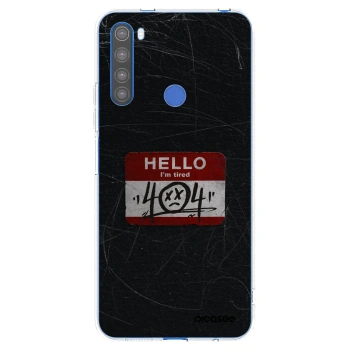 Picasee silikónový prehľadný obal pre Xiaomi Redmi Note 8T - HELLO 404