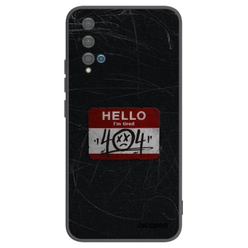 Picasee silikónový čierny obal pre Huawei Nova 5T - HELLO 404