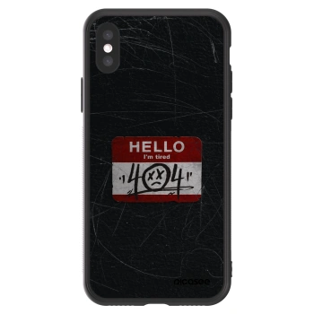 Picasee ULTIMATE CASE pro Apple iPhone X/XS - HELLO 404