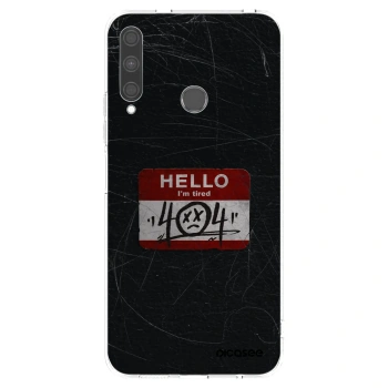 Picasee silikónový prehľadný obal pre Huawei P40 Lite E - HELLO 404