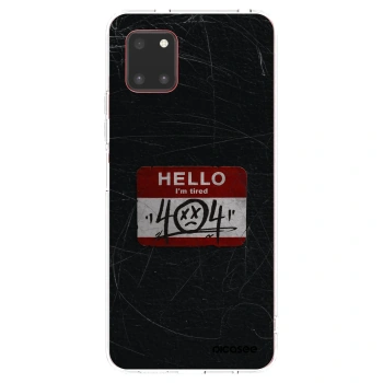 Picasee silikónový prehľadný obal pre Samsung Galaxy Note 10 Lite N770F - HELLO 404