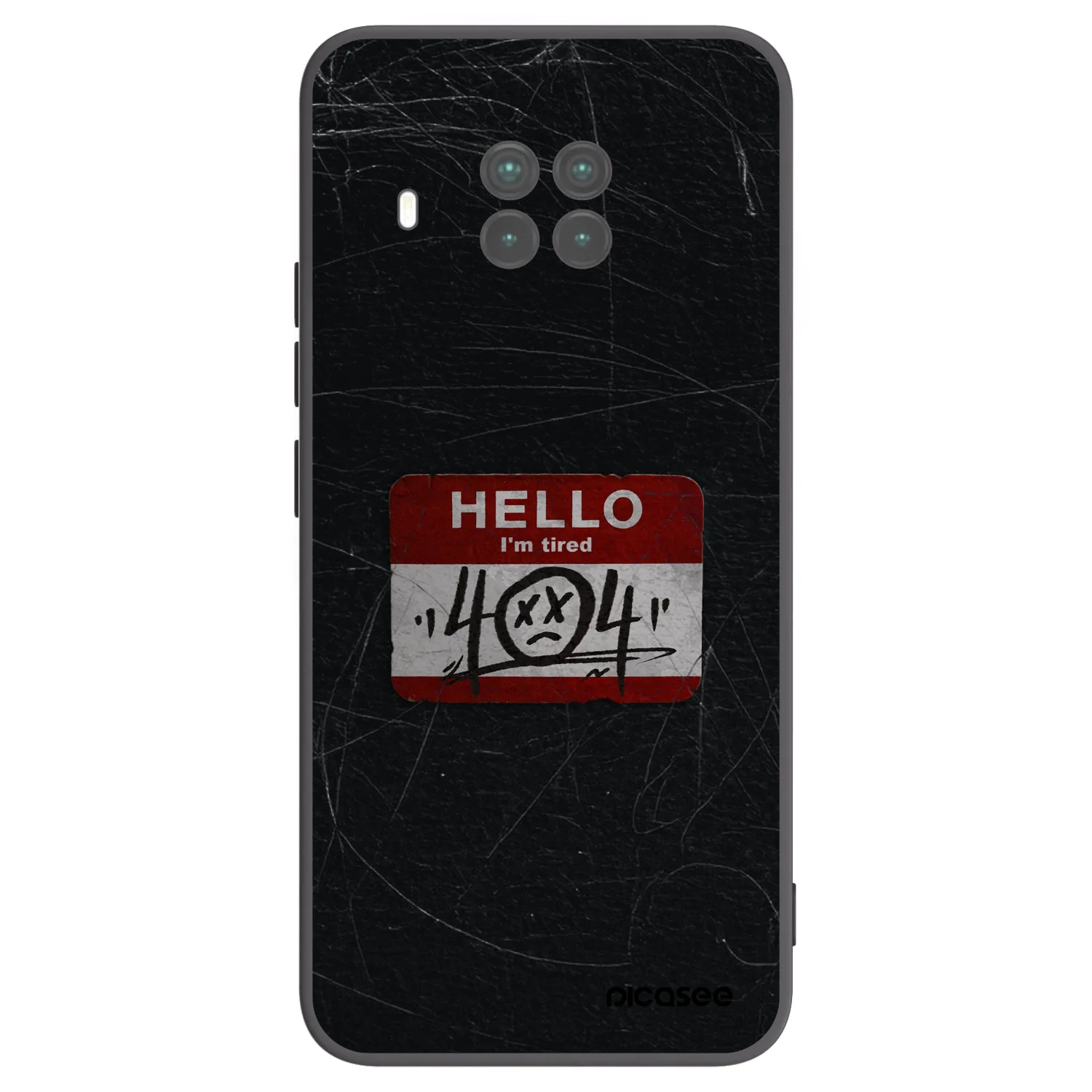 Picasee silikónový čierny obal pre Xiaomi Mi 10T Lite - HELLO 404