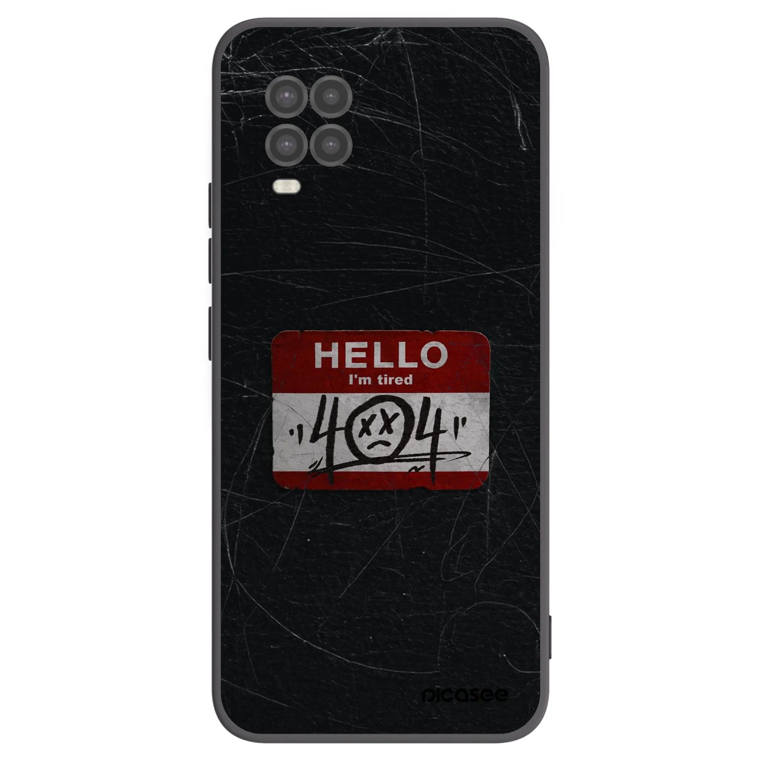 Picasee silikónový čierny obal pre Xiaomi Mi 10 Lite - HELLO 404