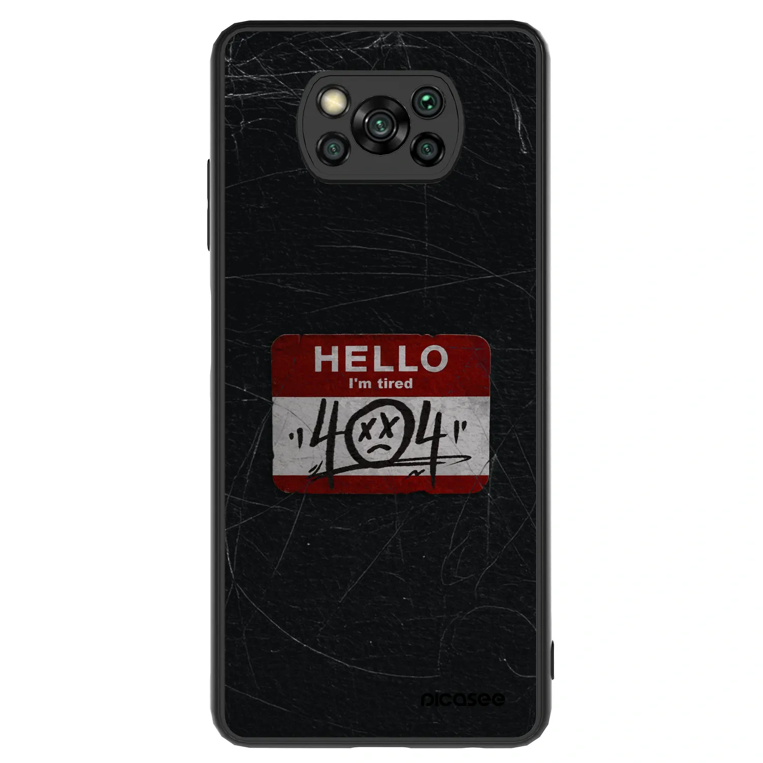 Picasee ULTIMATE CASE pro Xiaomi Poco X3 - HELLO 404