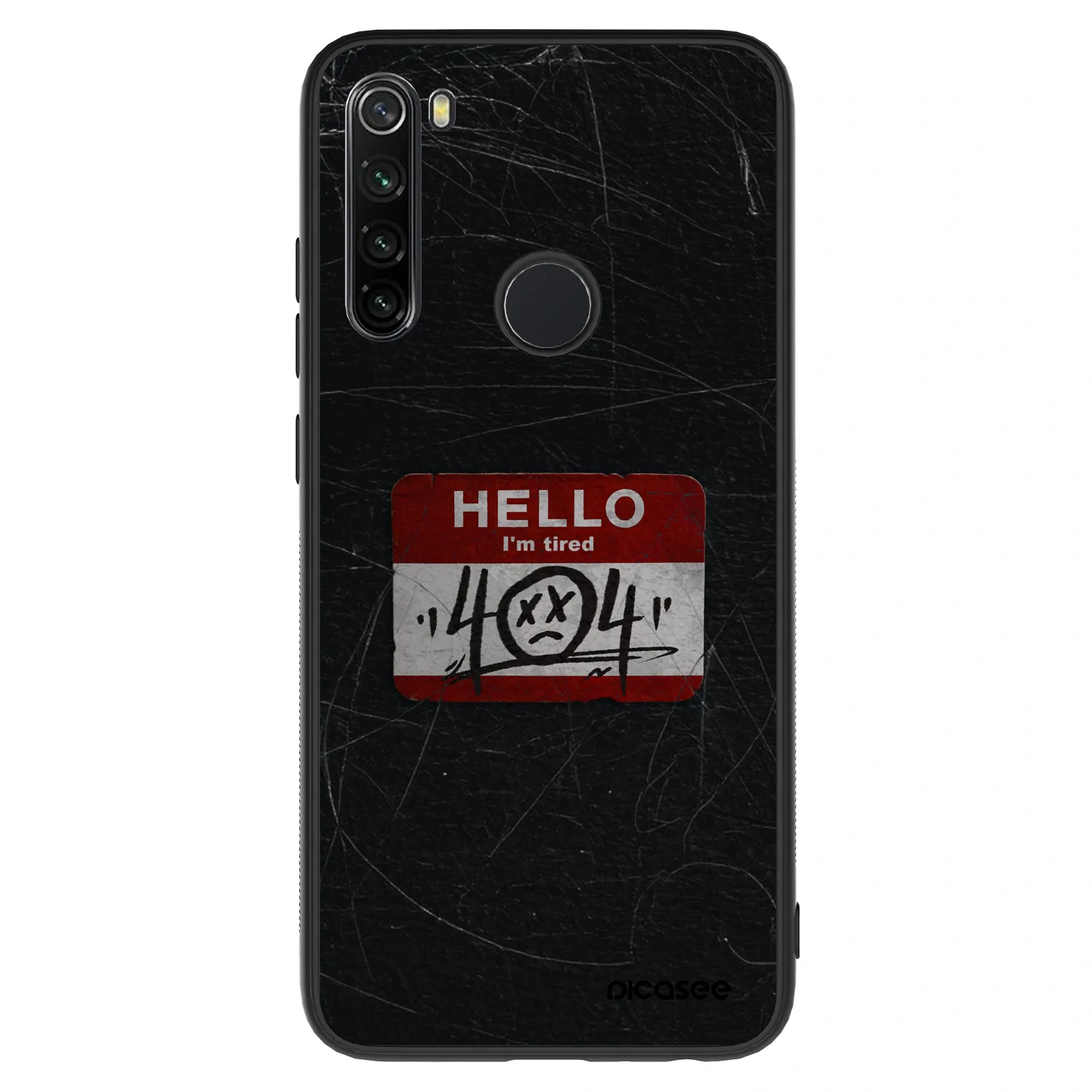 Picasee ULTIMATE CASE pro Xiaomi Redmi Note 8 - HELLO 404
