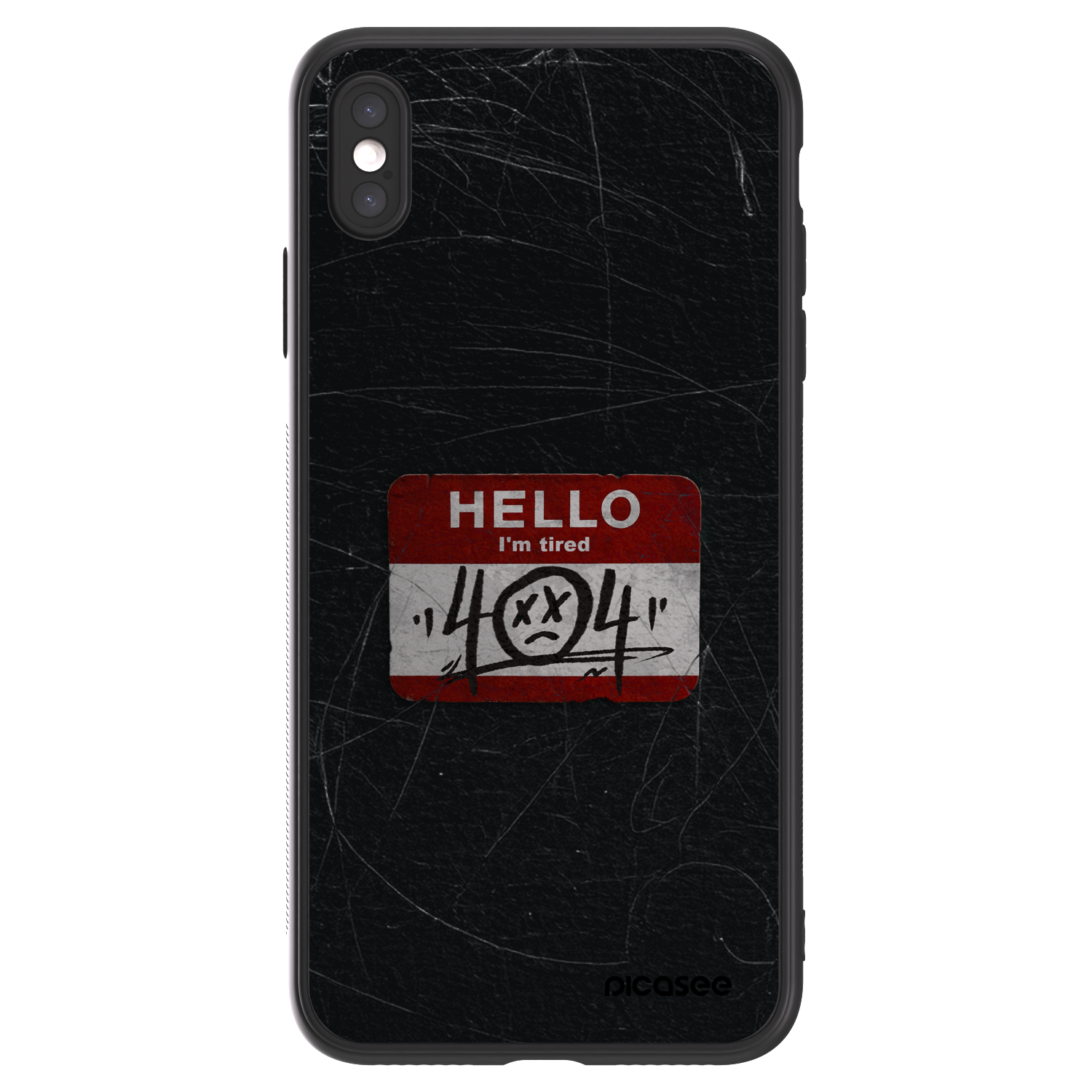 Picasee ULTIMATE CASE pro Apple iPhone XS Max - HELLO 404