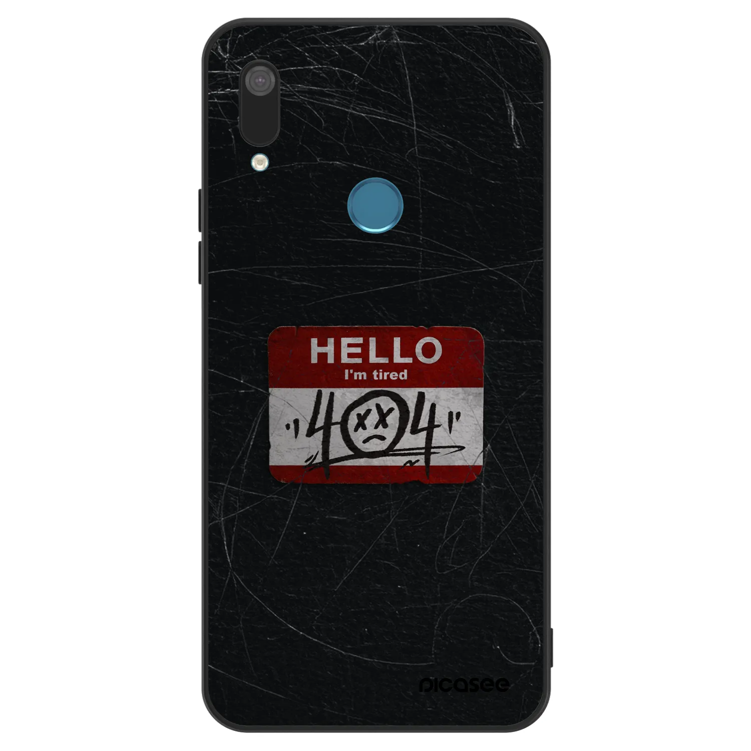 Picasee ULTIMATE CASE pro Huawei Y7 2019 - HELLO 404