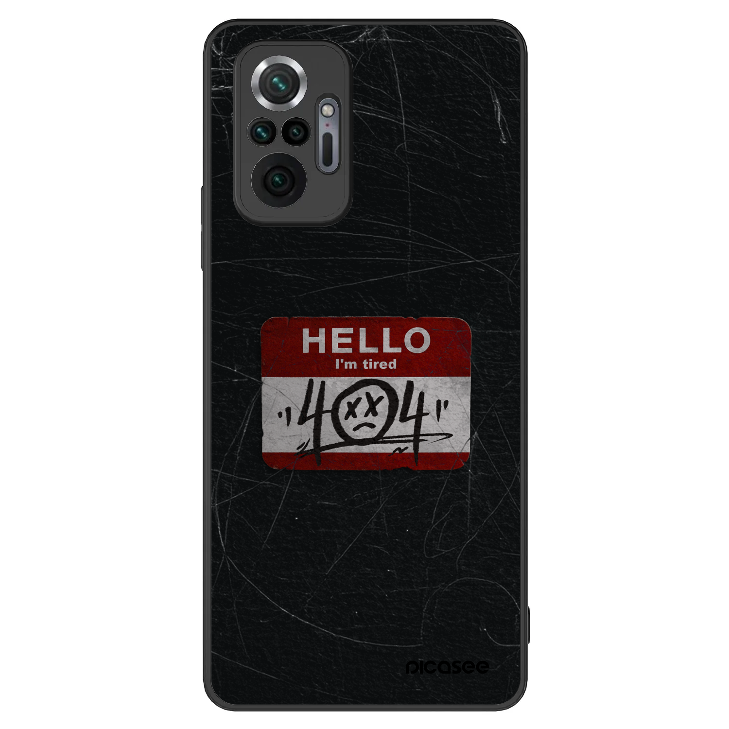 Picasee ULTIMATE CASE pro Xiaomi Redmi Note 10 Pro - HELLO 404