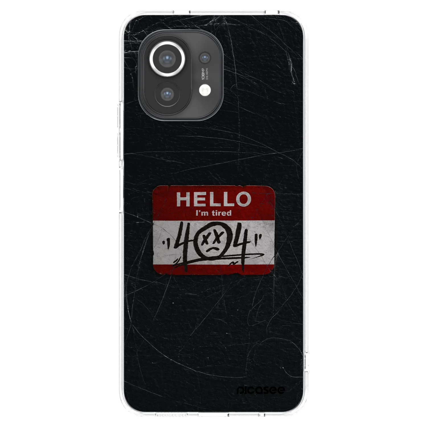 Picasee silikónový prehľadný obal pre Xiaomi Mi 11 - HELLO 404