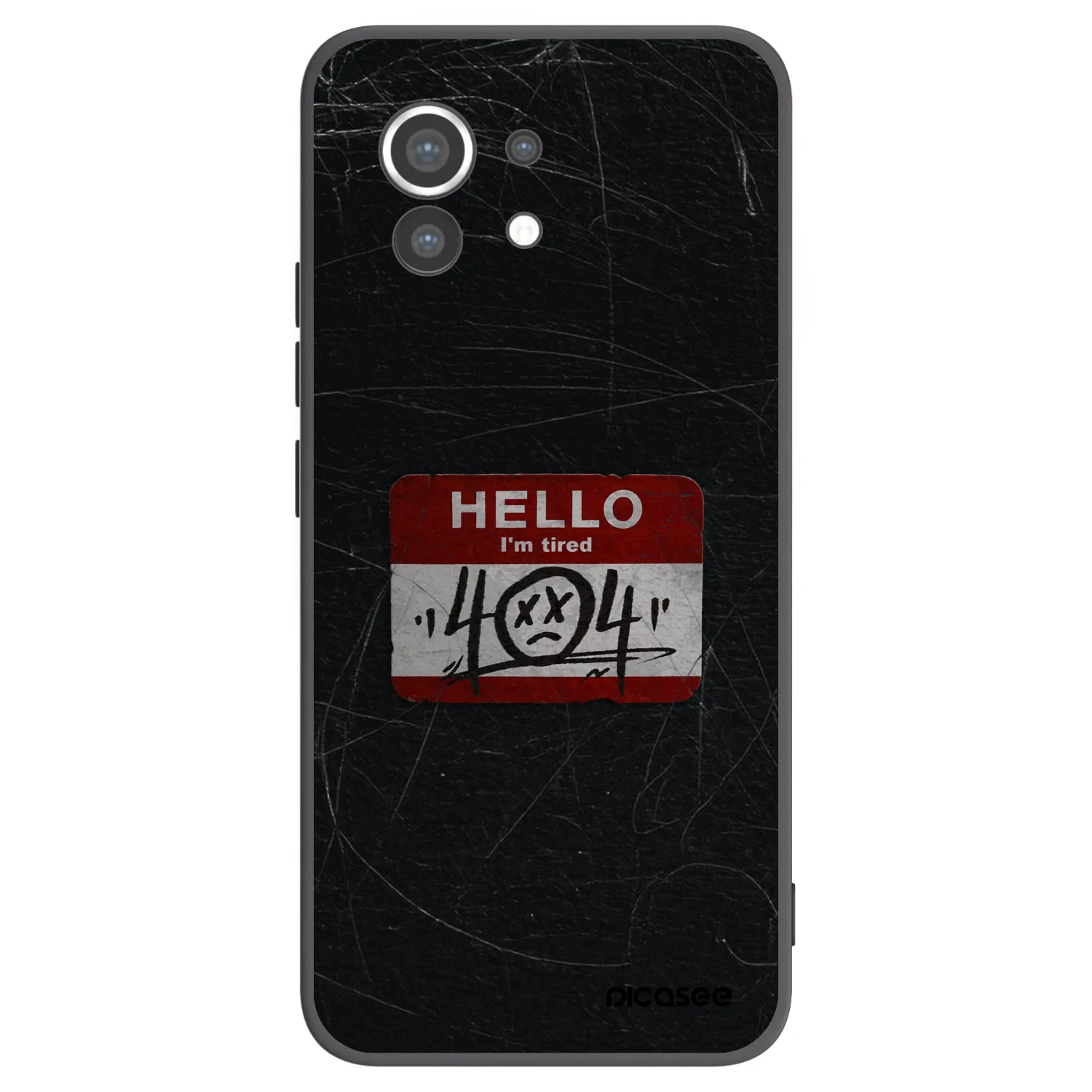 Picasee silikónový čierny obal pre Xiaomi Mi 11 - HELLO 404