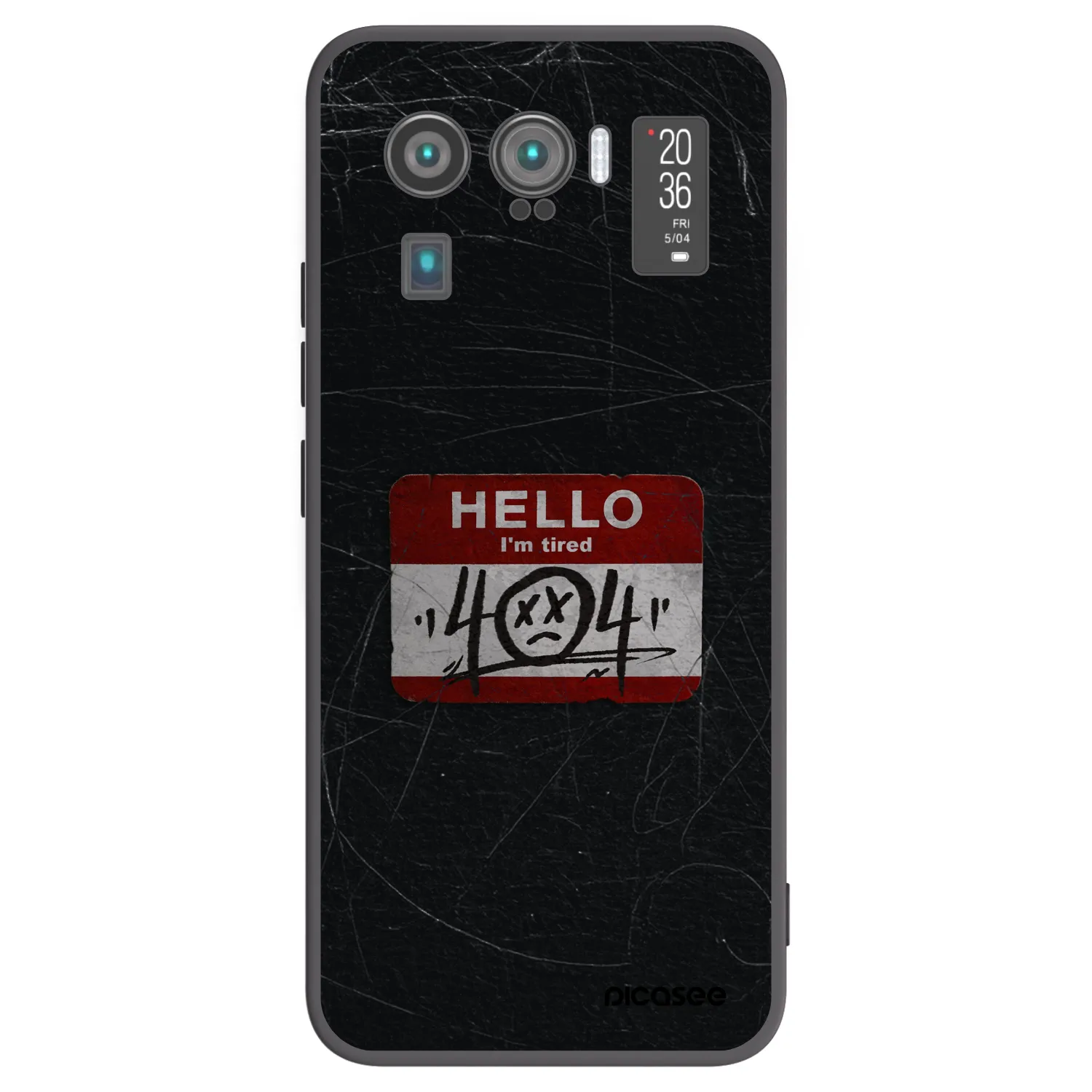 Picasee silikónový čierny obal pre Xiaomi Mi 11 Ultra - HELLO 404