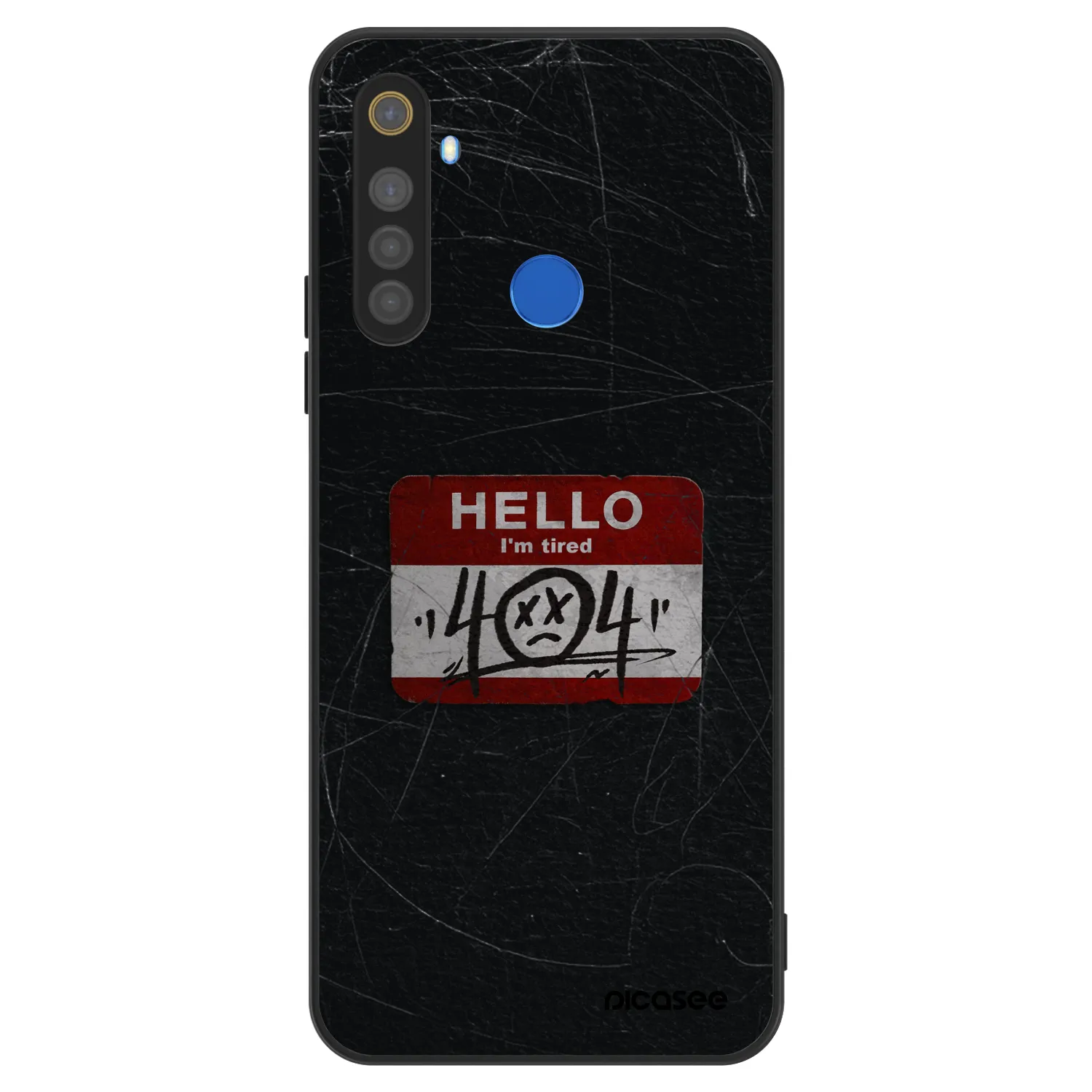 Picasee ULTIMATE CASE pro Realme 5 - HELLO 404