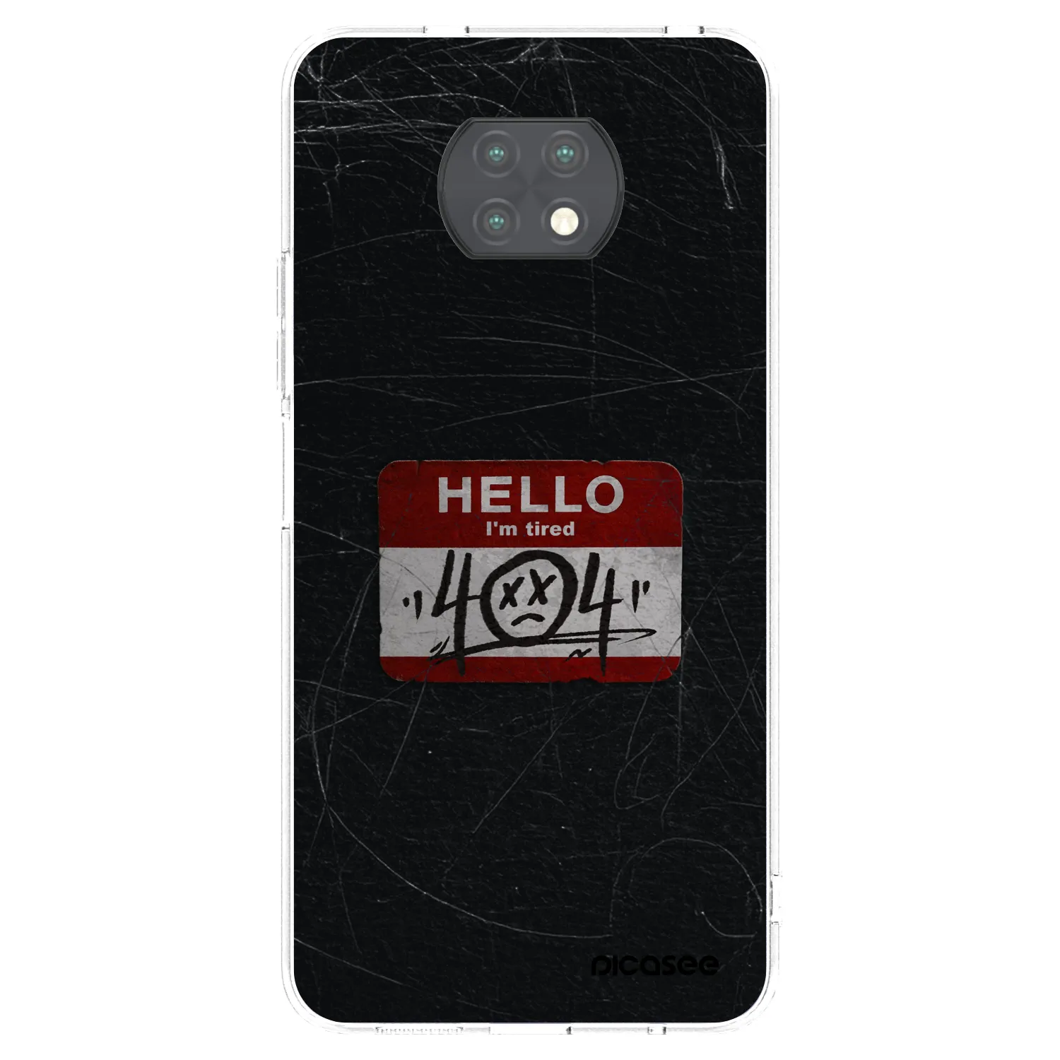 Silikónový prehľadný obal pre Xiaomi Redmi Note 9T - HELLO 404