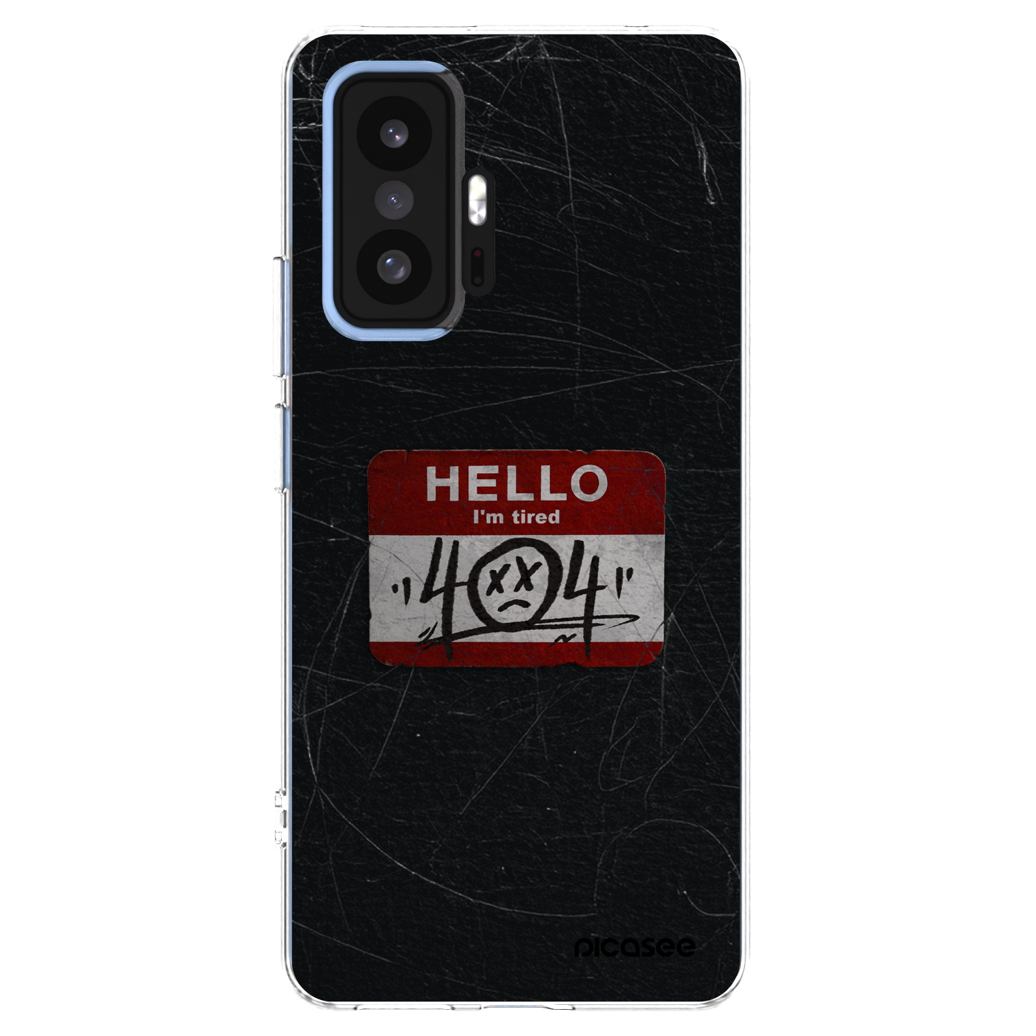 Picasee silikónový prehľadný obal pre Xiaomi 11T - HELLO 404