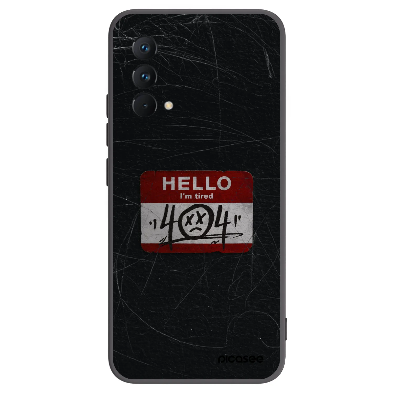 Picasee silikónový čierny obal pre Realme GT Master Edition 5G - HELLO 404