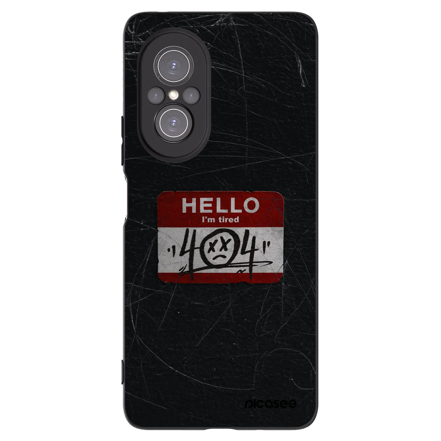 Picasee silikónový čierny obal pre Huawei Nova 9 SE - HELLO 404