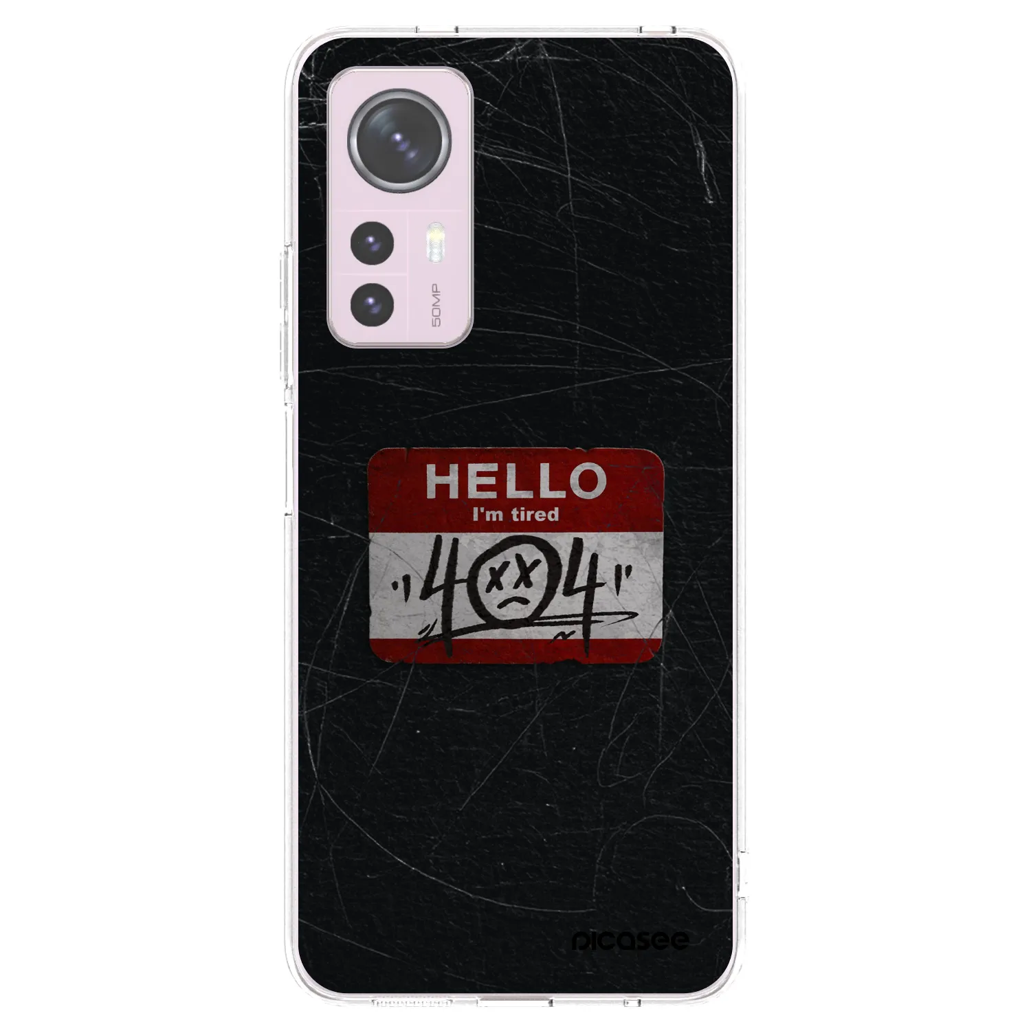 Picasee silikónový prehľadný obal pre Xiaomi 12 - HELLO 404