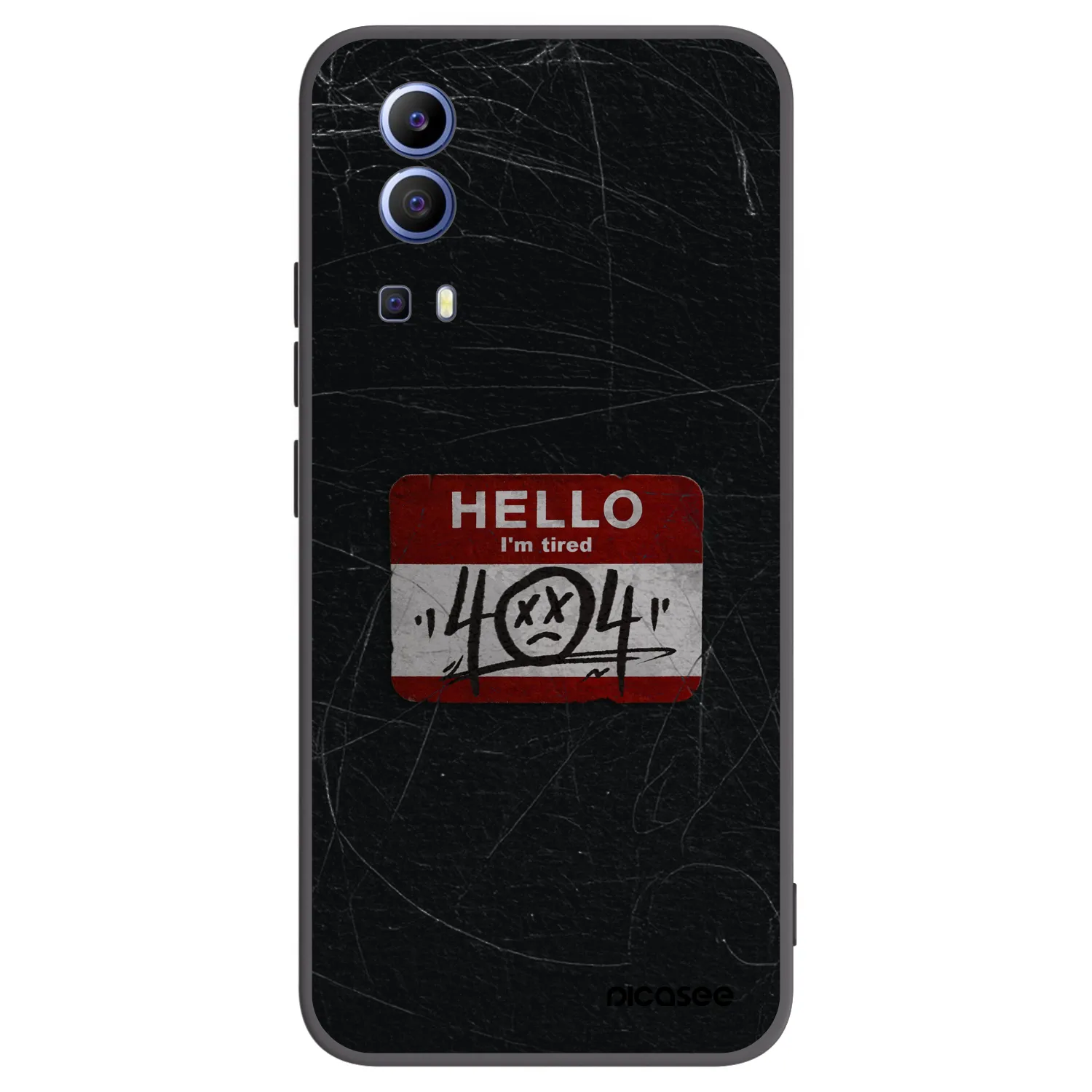 Picasee silikónový čierny obal pre Vivo Y52 5G - HELLO 404