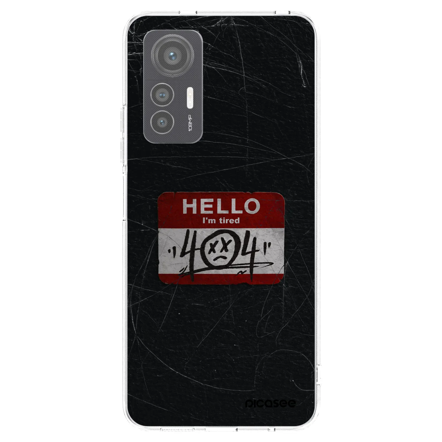 Picasee silikónový prehľadný obal pre Xiaomi 12 Lite - HELLO 404