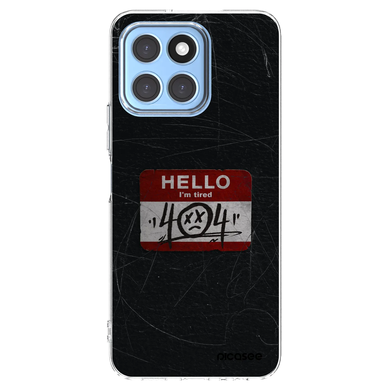 Picasee silikónový prehľadný obal pre Honor X6 - HELLO 404