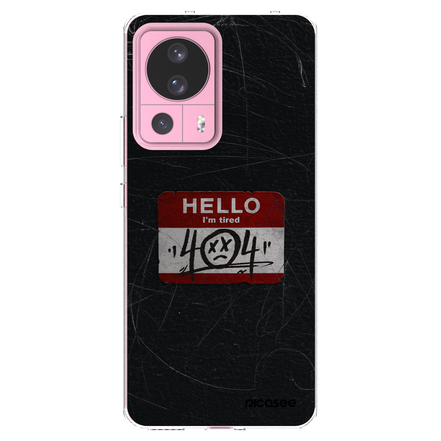 Picasee silikónový prehľadný obal pre Xiaomi 13 Lite - HELLO 404