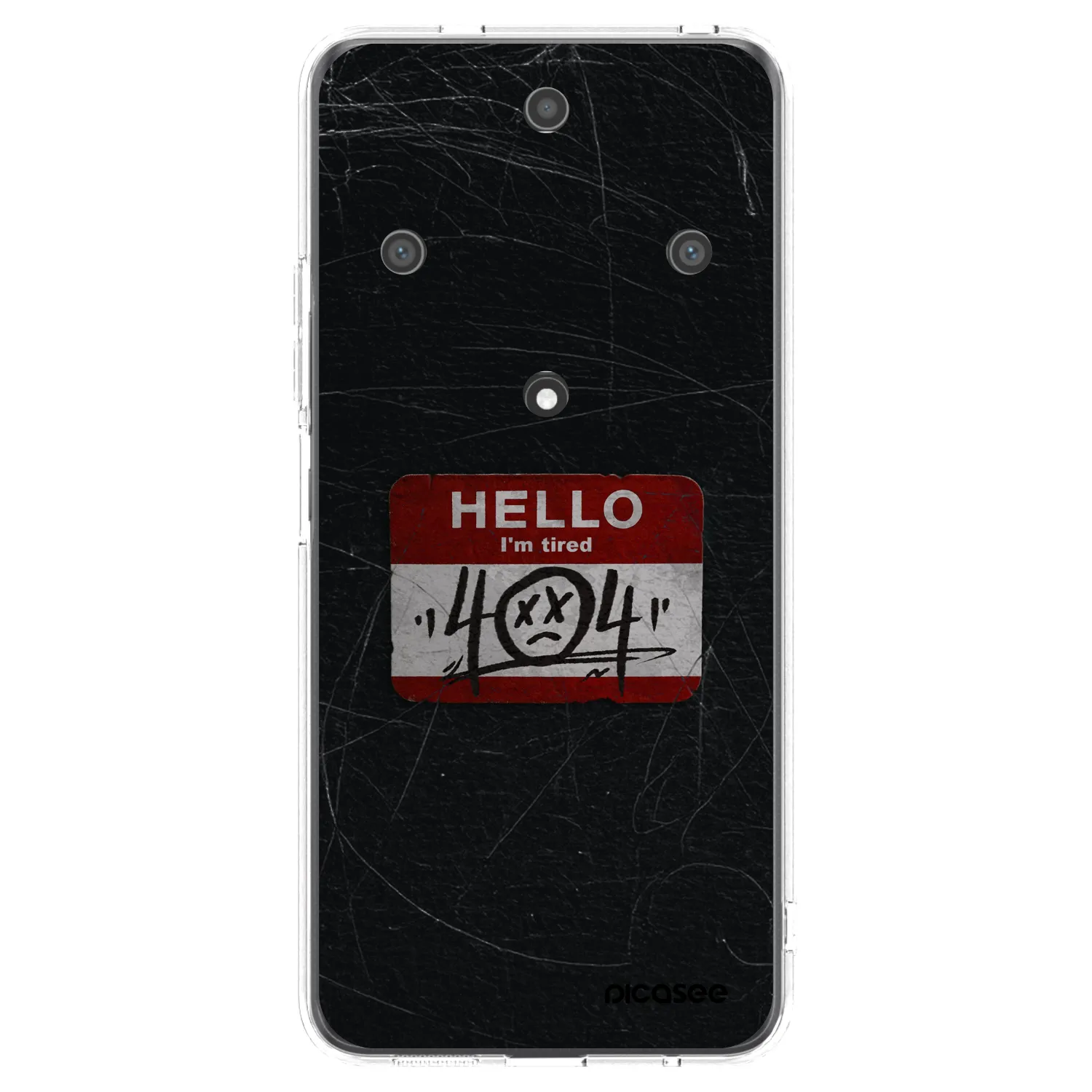 Picasee silikónový prehľadný obal pre Honor Magic5 Lite 5G - HELLO 404