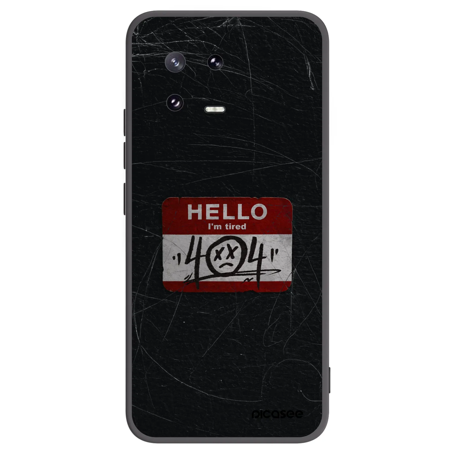 Picasee silikónový čierny obal pre Xiaomi 13 Pro - HELLO 404