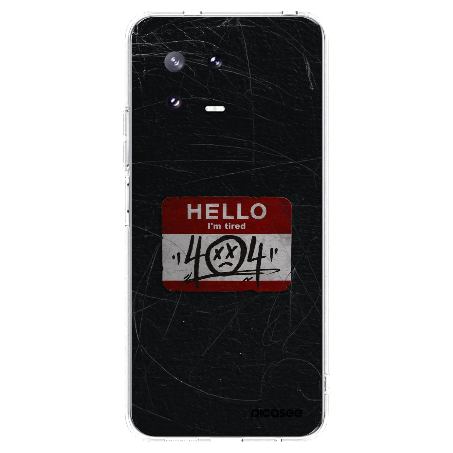 Picasee silikónový prehľadný obal pre Xiaomi 13 Pro - HELLO 404