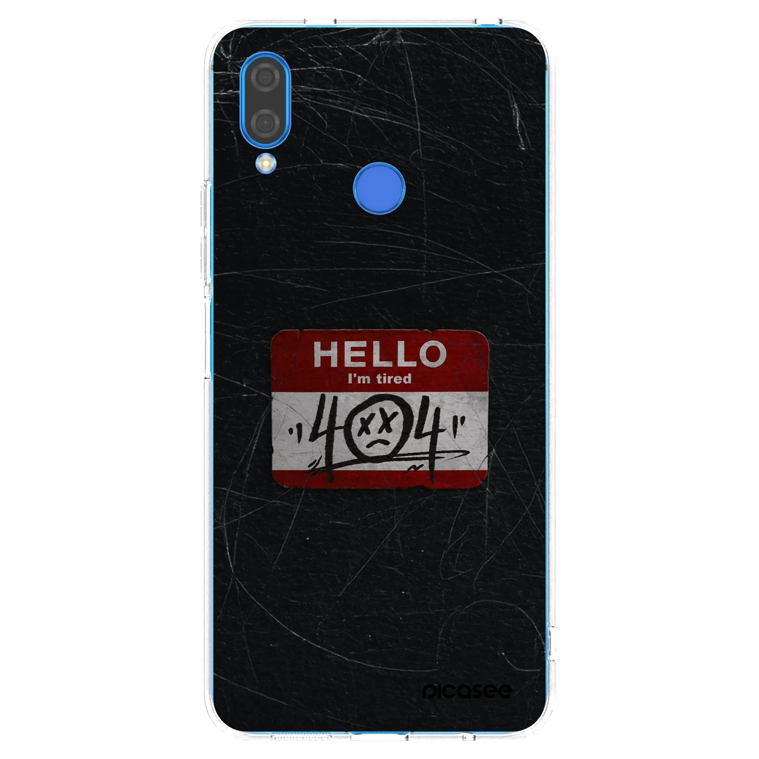 Picasee silikónový prehľadný obal pre Huawei Nova 3 - HELLO 404
