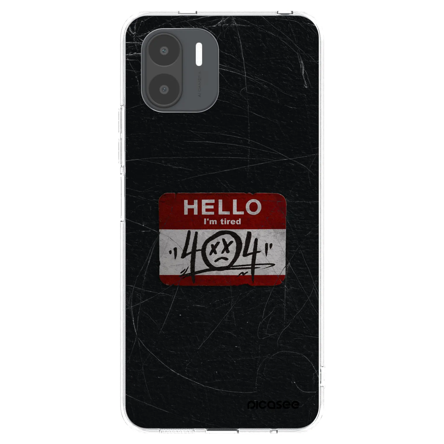 Picasee silikónový prehľadný obal pre Xiaomi Redmi A2 - HELLO 404