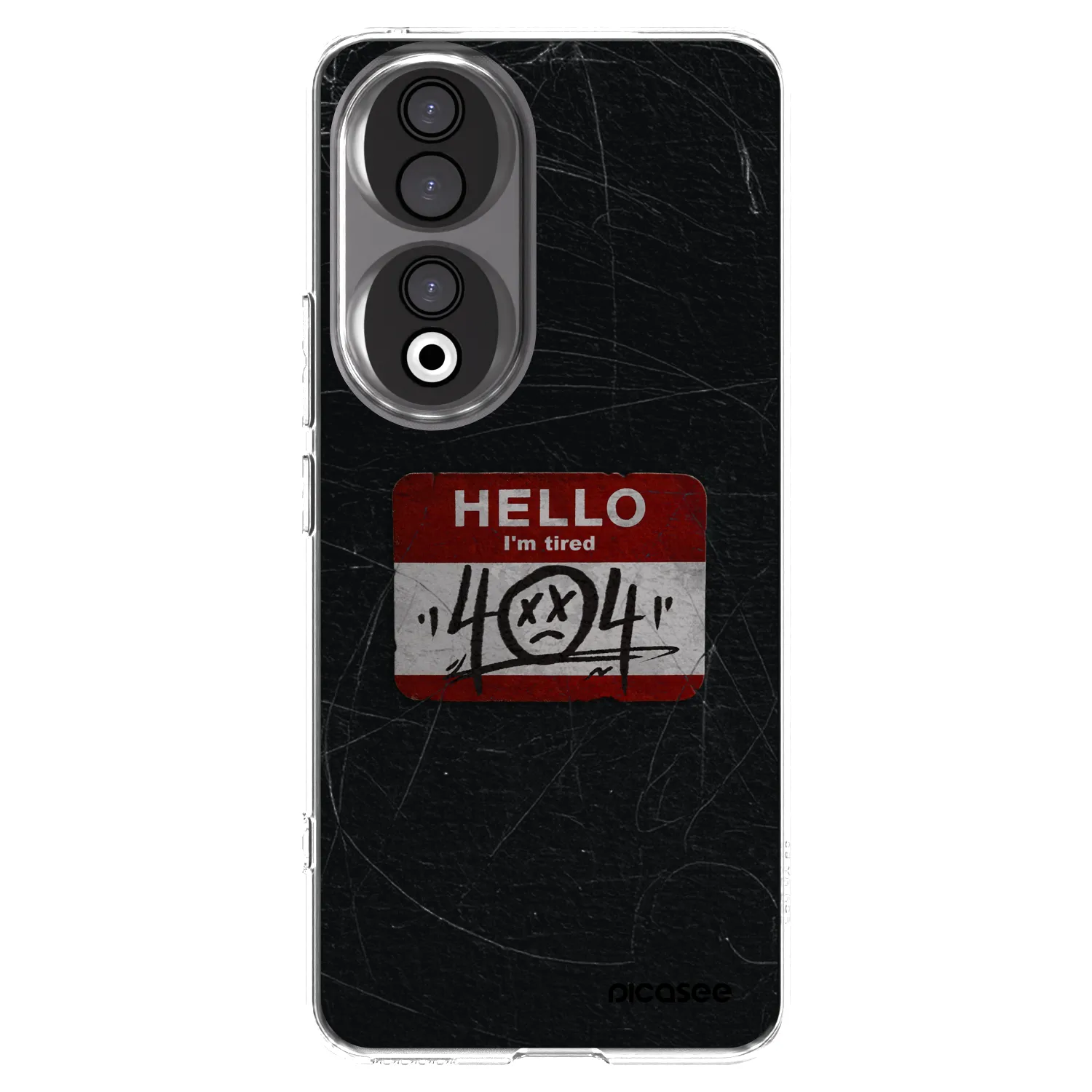 Picasee silikónový prehľadný obal pre Honor 90 5G - HELLO 404