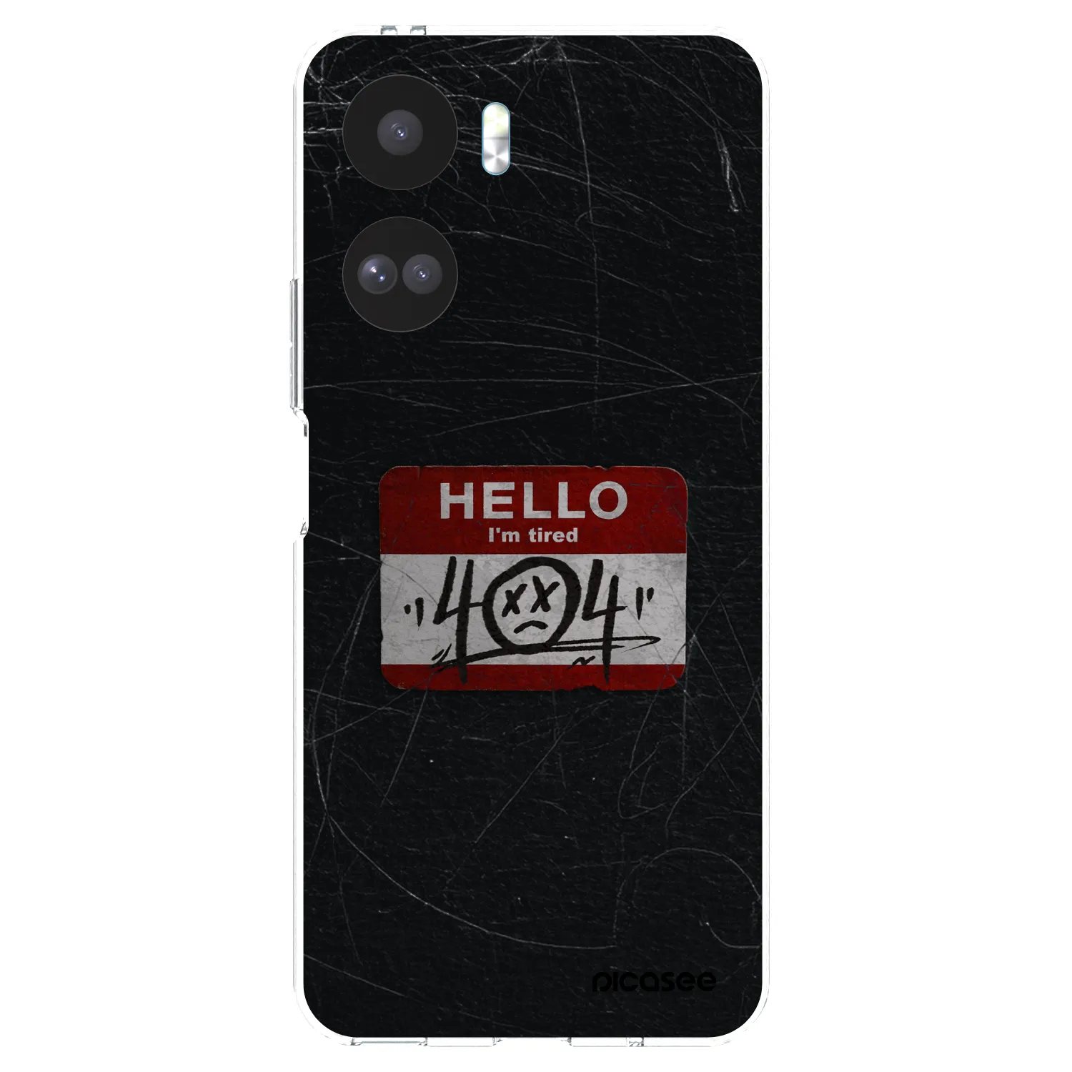 Picasee silikónový prehľadný obal pre Honor 90 Lite 5G - HELLO 404