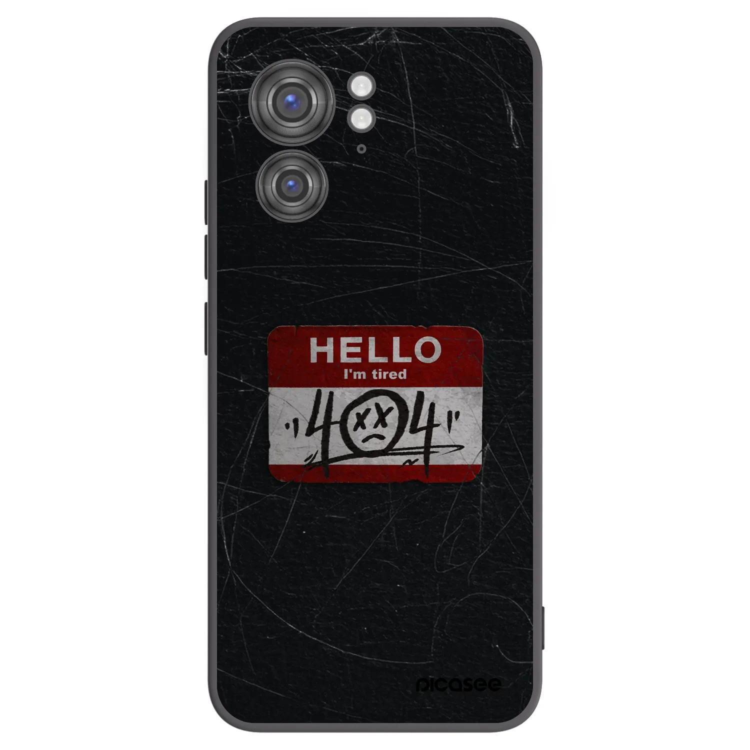Picasee silikónový čierny obal pre Motorola Edge 40 - HELLO 404