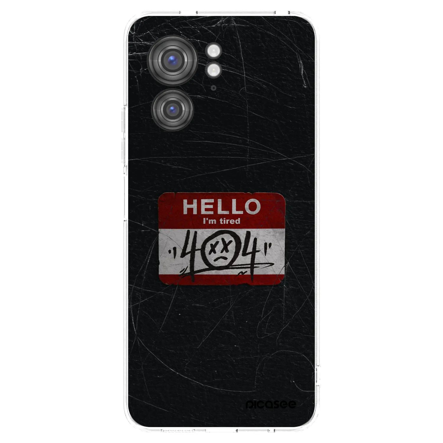 Picasee silikónový prehľadný obal pre Motorola Edge 40 - HELLO 404