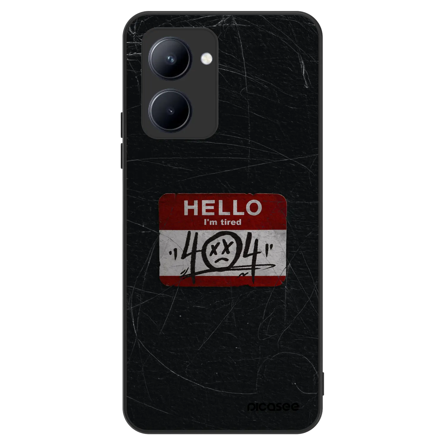 Picasee ULTIMATE CASE pro Realme C33 (2023) - HELLO 404