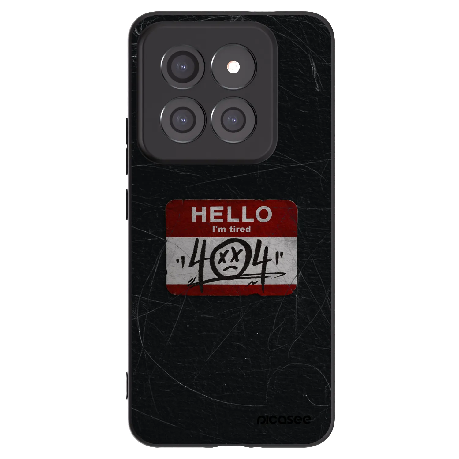 Picasee silikónový čierny obal pre Xiaomi 14 Pro - HELLO 404