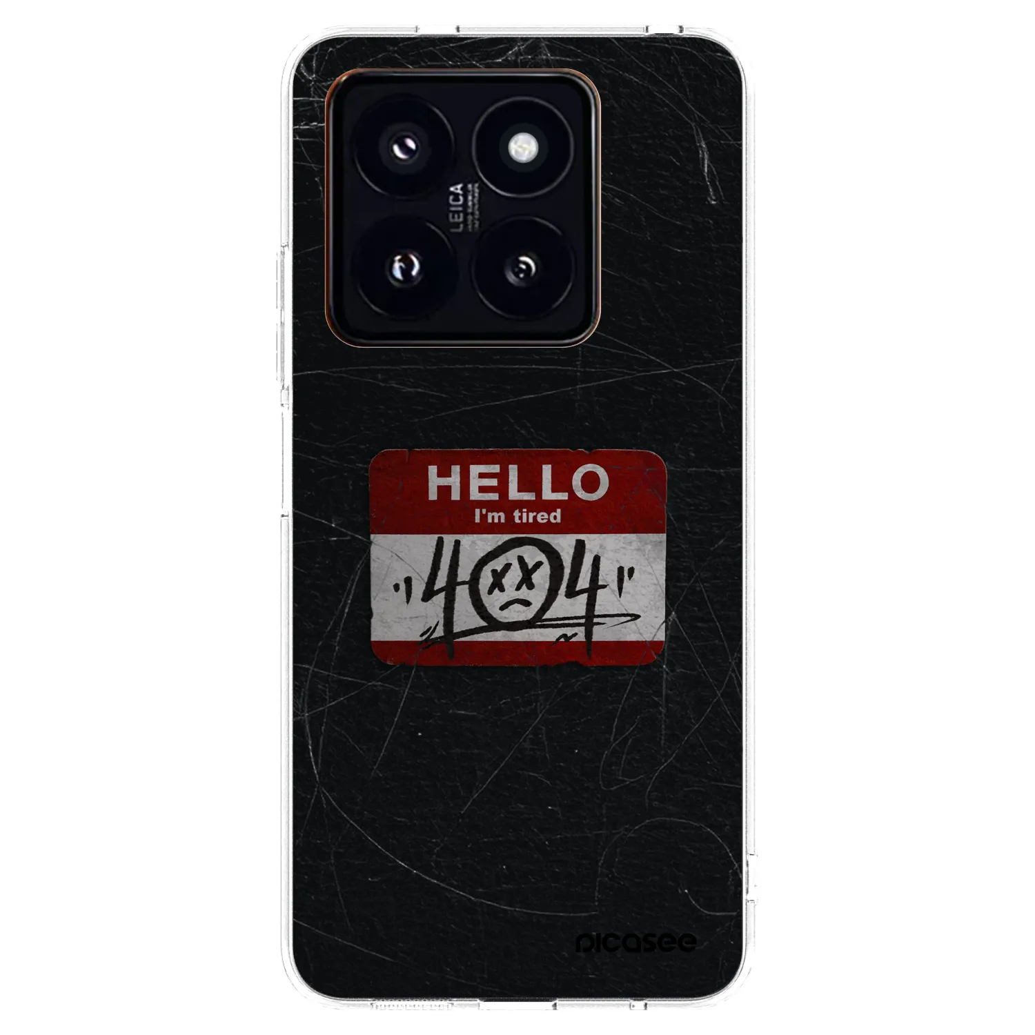 Silikónový prehľadný obal pre Xiaomi 14 Pro - HELLO 404