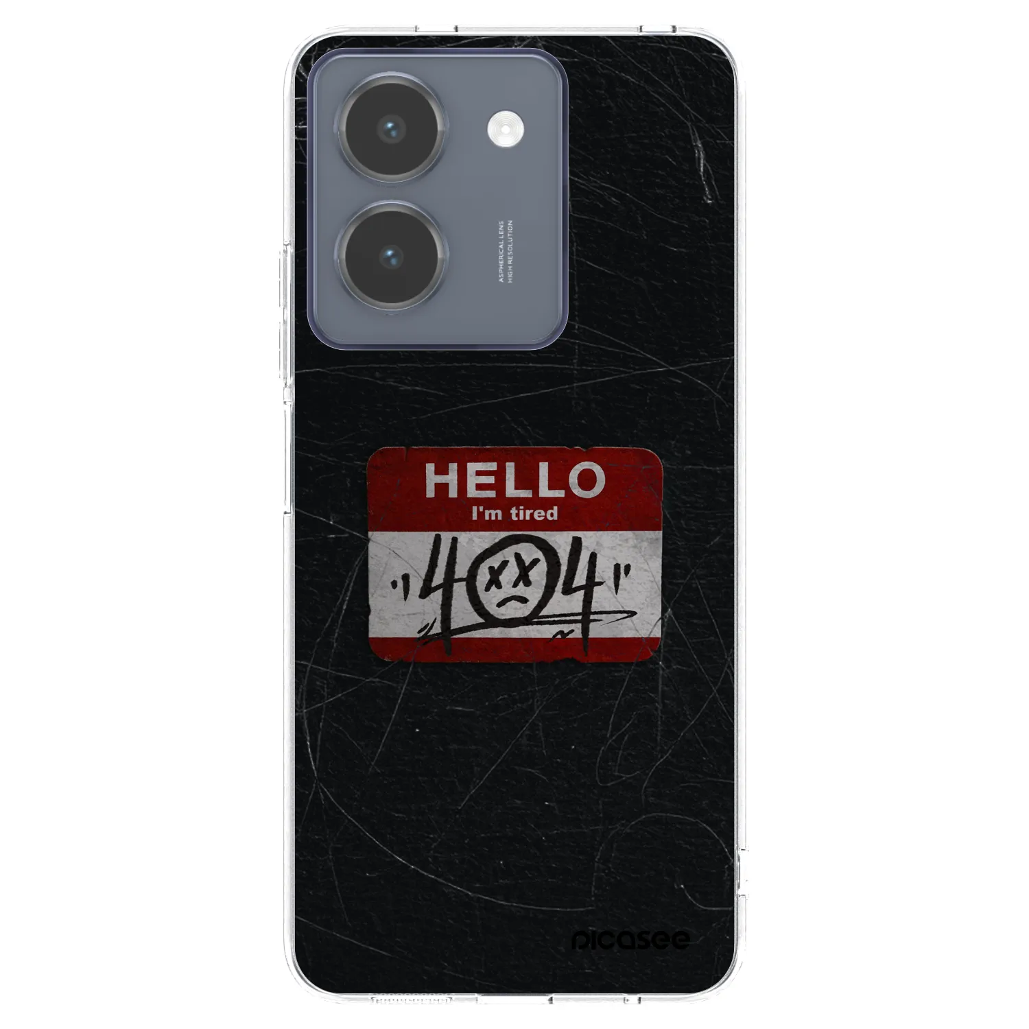 Picasee silikónový prehľadný obal pre Vivo Y36 4G - HELLO 404