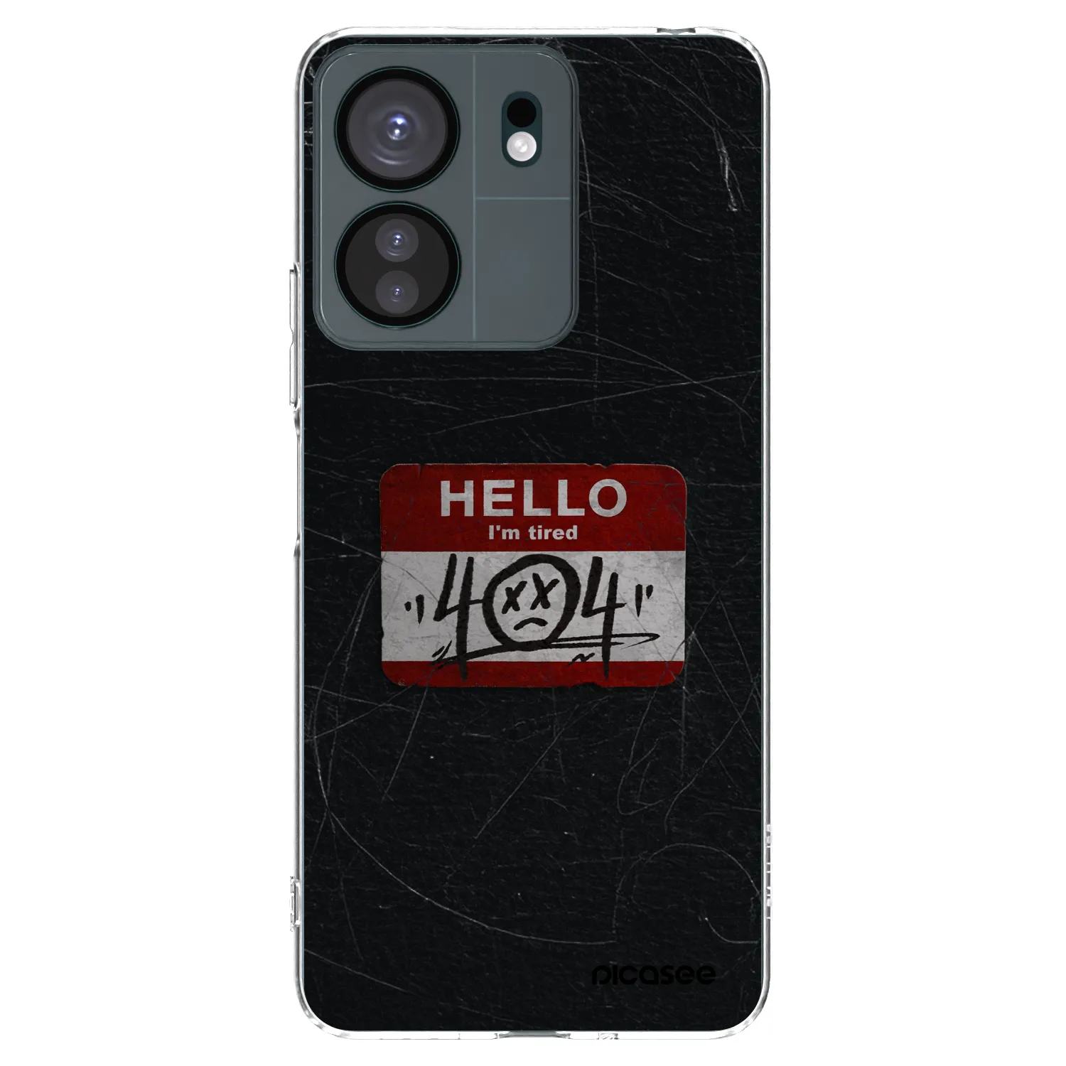 Silikónový prehľadný obal pre Xiaomi Redmi 13C 4G - HELLO 404
