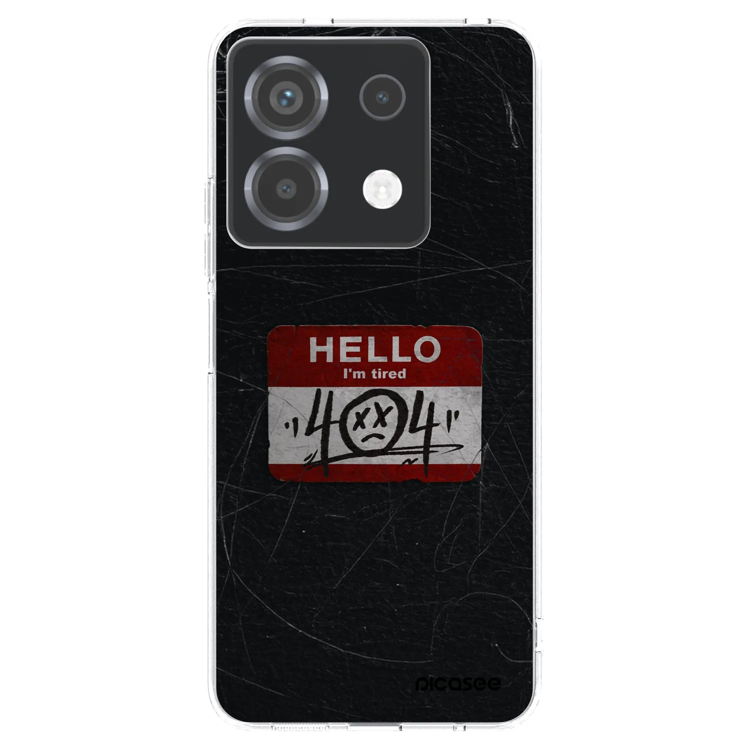 Picasee silikónový prehľadný obal pre Xiaomi Poco X6 - HELLO 404
